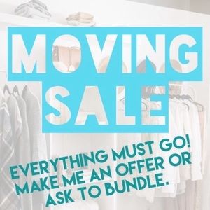 Moving sale. Make me an offer!